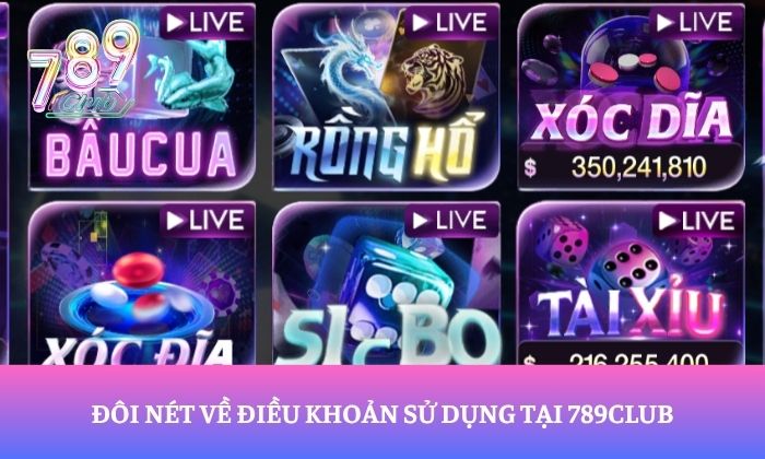 Đôi nét về điều khoản sử dụng tại 789Club