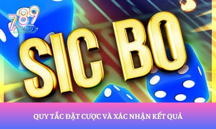 Hướng dẫn chơi Sicbo 789Club dành cho newbie 3 Quy tắc đặt cược và xác nhận kết quả